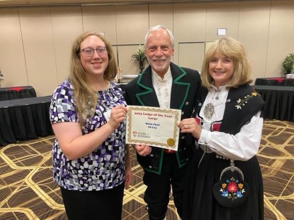 Large Lodge of the Year Award 2024 District 6 Convention